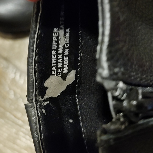 Boc black leather ankle boots Size 7.5 EUC - Picture 7 of 9